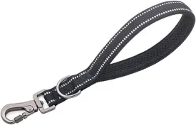 1PCS Leash for Medium Dogs, No Chew Glow-in-The-Dark, Heavy Duty, Dog Leash for Small Dogs with Light (Black, Short)