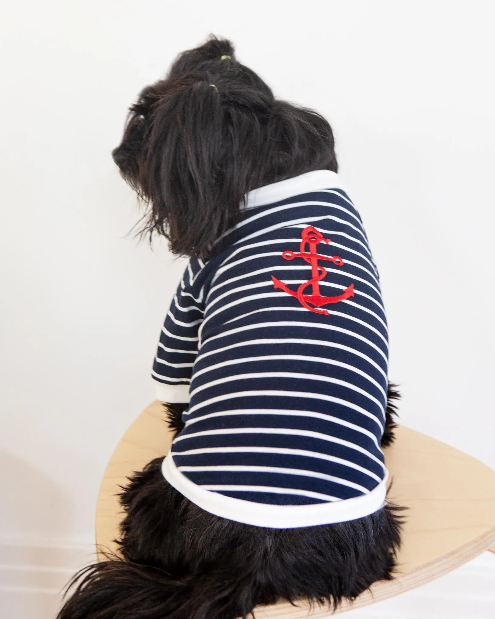 Anchor Dog T-Shirt in Navy