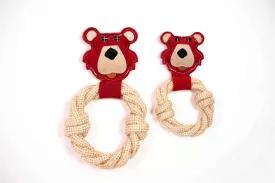 Bear & Rope Natural Dog Toy