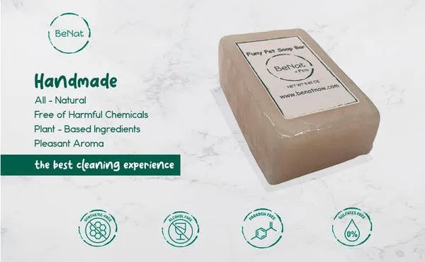BeNat Pets. Artisanal Pet Shampoo Bar. Oat. 5.8 oz