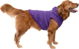 Dog Pet Clothes Hoodies Sleeveless Sweatershirt for Extra Large Dogs Boy Girl Doggy Sweater Elastic Cotton Pullover Hoodie for Labrador Golden Retriever Border Collie German Shepherd - Purple XXL