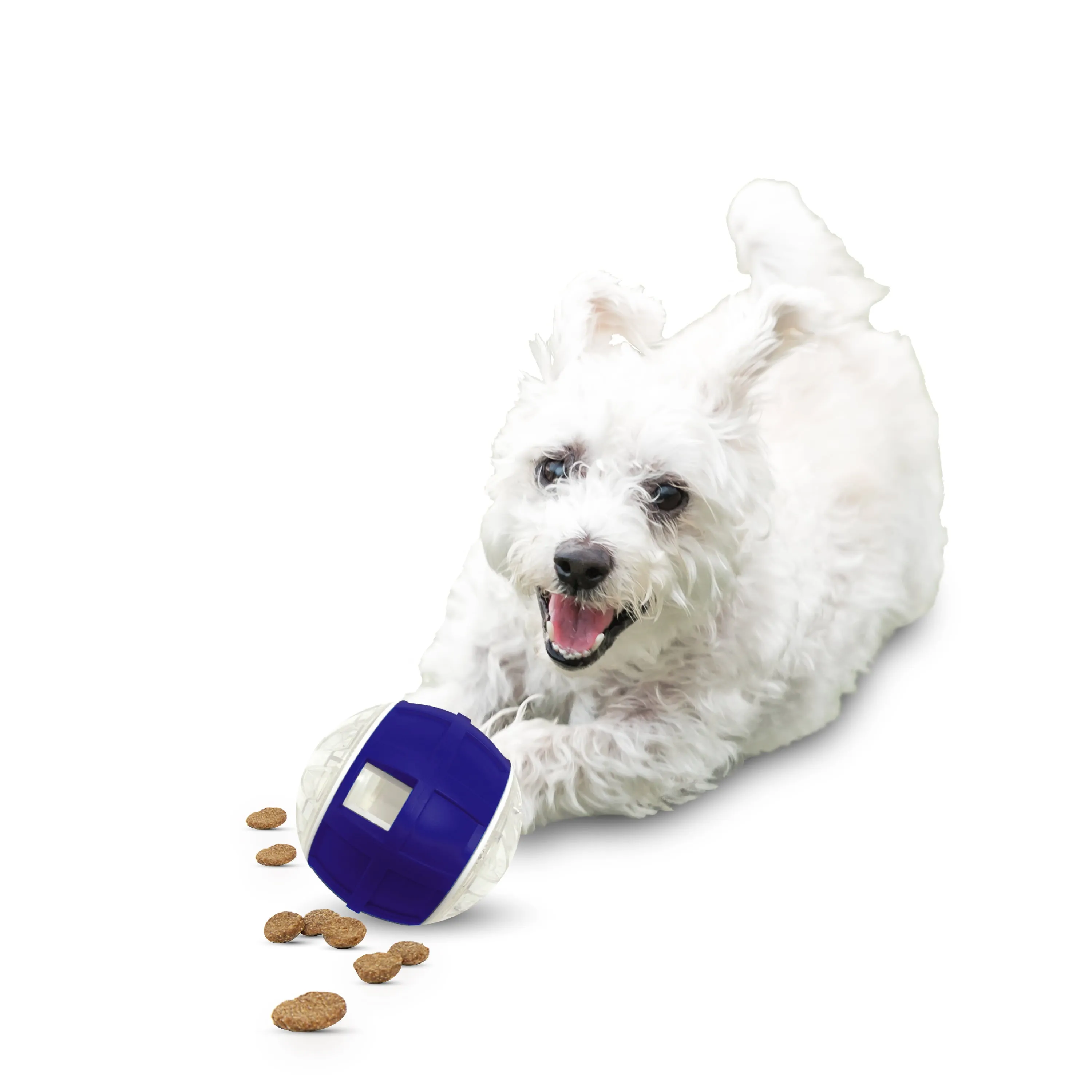 Dog Puzzle Treat Ball 3.5” Slow Feeder Dog Toy