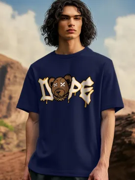 Dope Bear Printed High Quality Men's T-Shirt In Lowest Price