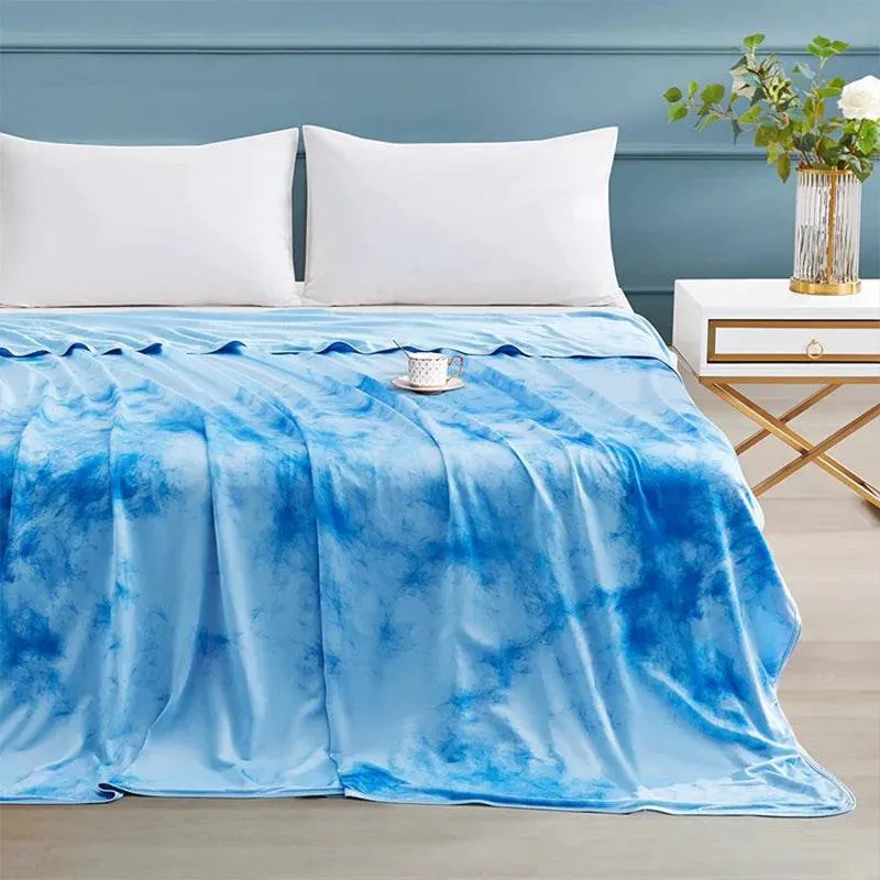 Elegear Extreme Ice Feel Tie-Dye Restful Sleep Cooling Blanket