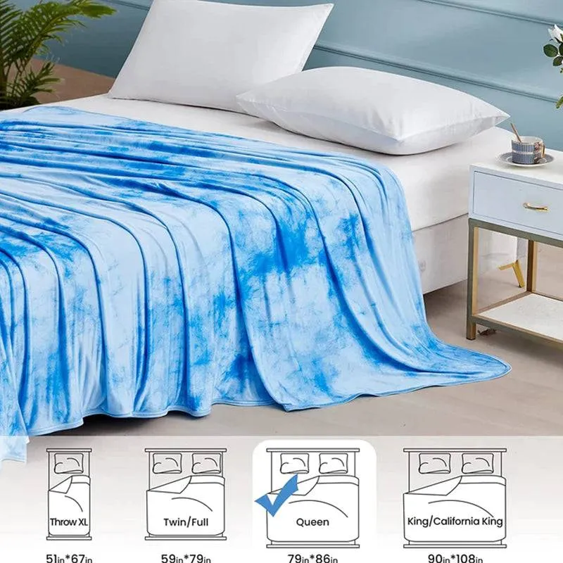 Elegear Extreme Ice Feel Tie-Dye Restful Sleep Cooling Blanket