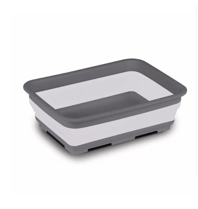 Kampa Grey Collapsible Rectangular Wash Bowl (9120001400)