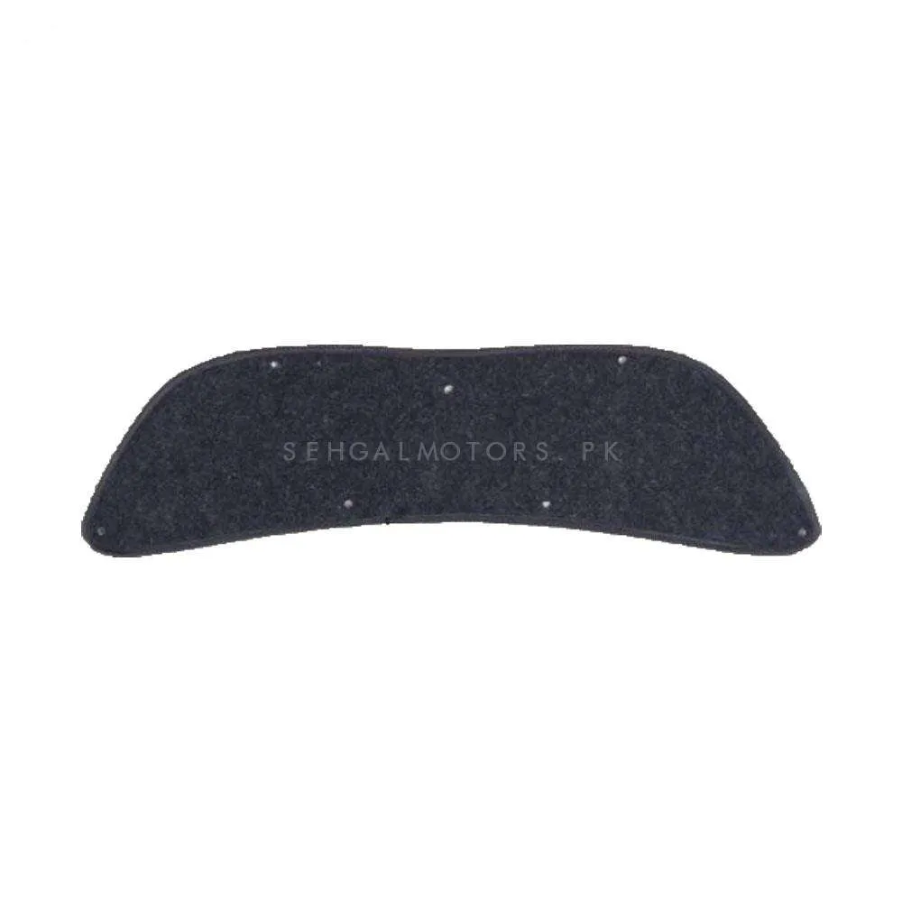 KIA Picanto 2D Black Bonnet Liner Cover - Model 2019-2021 - Protector Lid Garnish Bonnet Namda