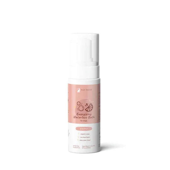 kin kind: Waterless Bath - Almond Vanilla, Lavender, Grapefruit