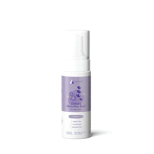 kin kind: Waterless Bath - Almond Vanilla, Lavender, Grapefruit