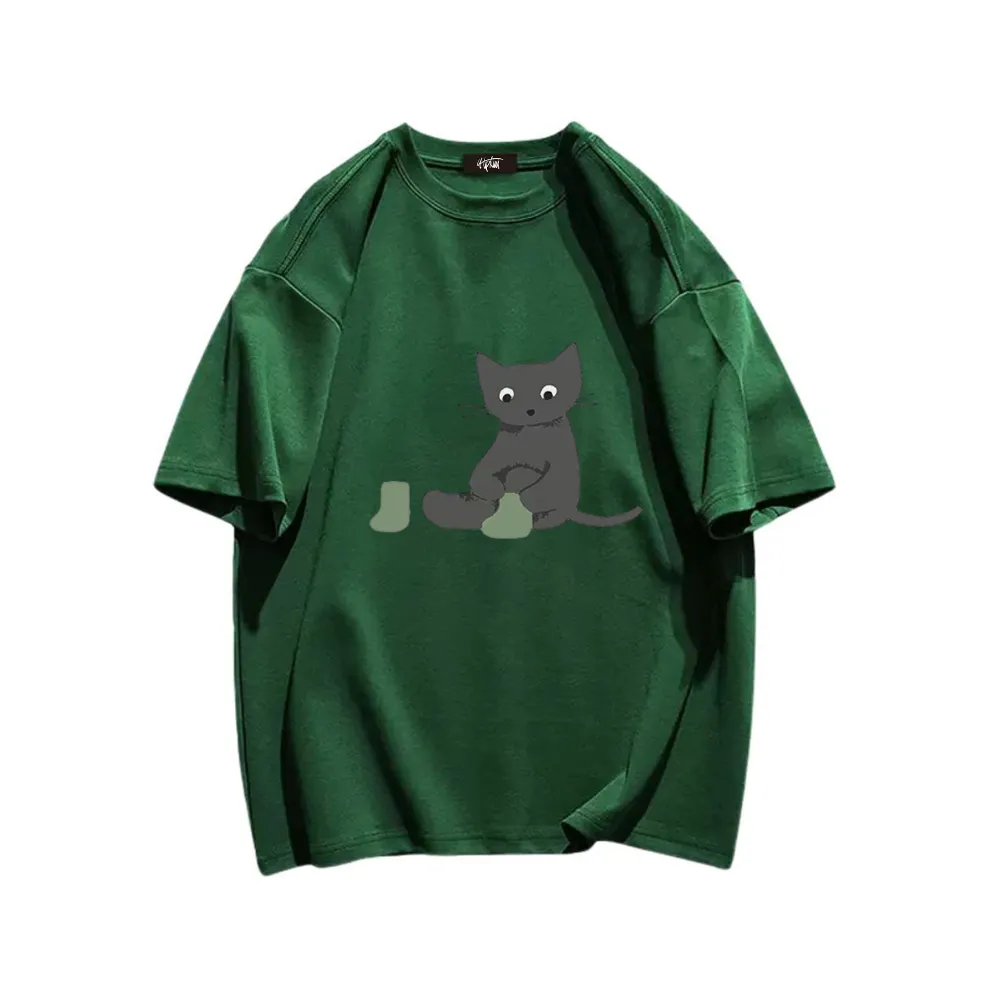 “Kitten cartoon design summer” T-shirt