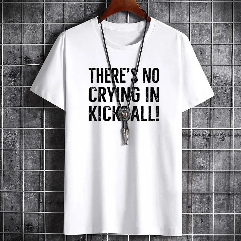 Men's Summer Cotton T-Shirt - Breathable & Stylish