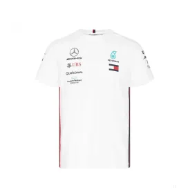 Mercedes T-shirt, Team, White, 2019