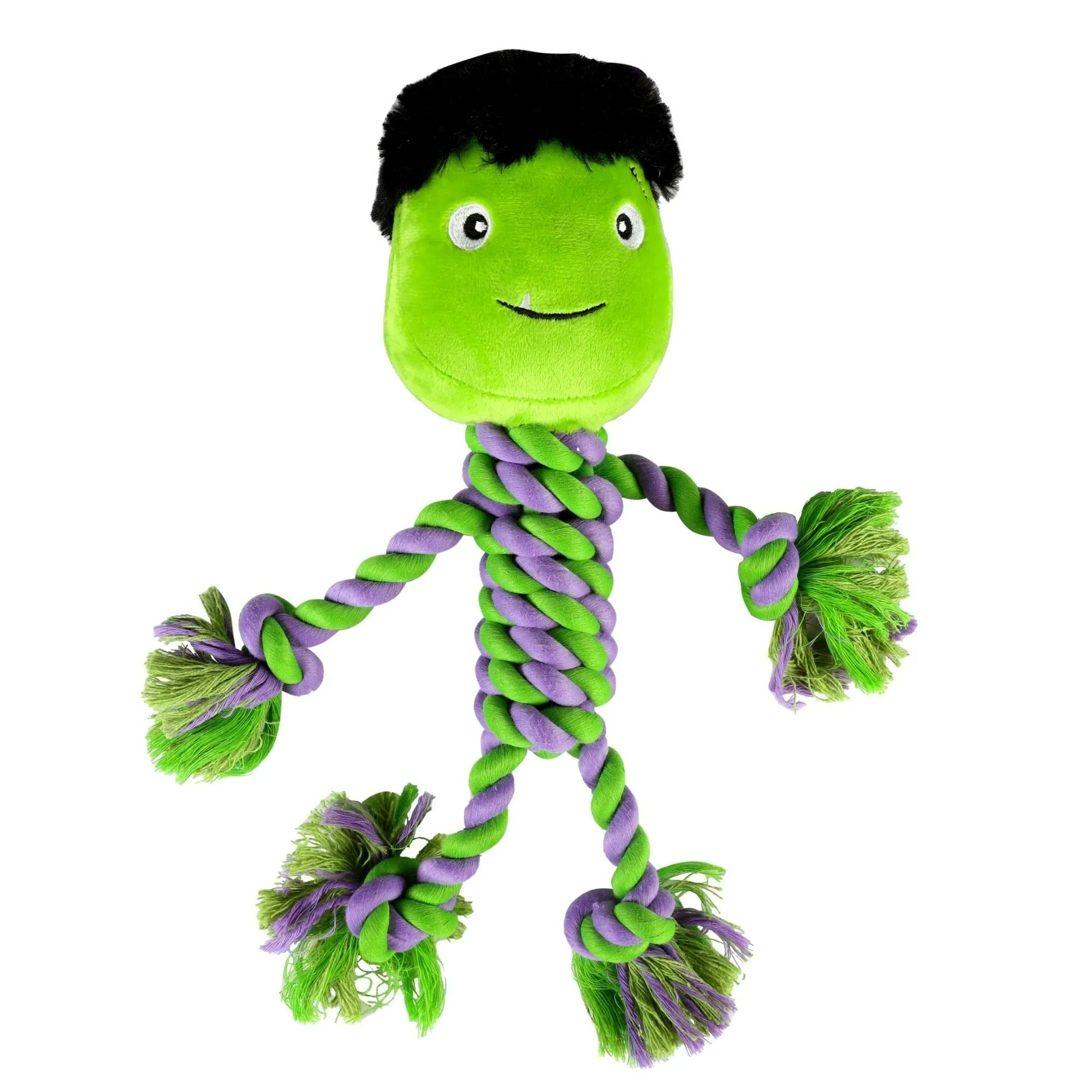Pet Brands Frankenstien Rope Toy