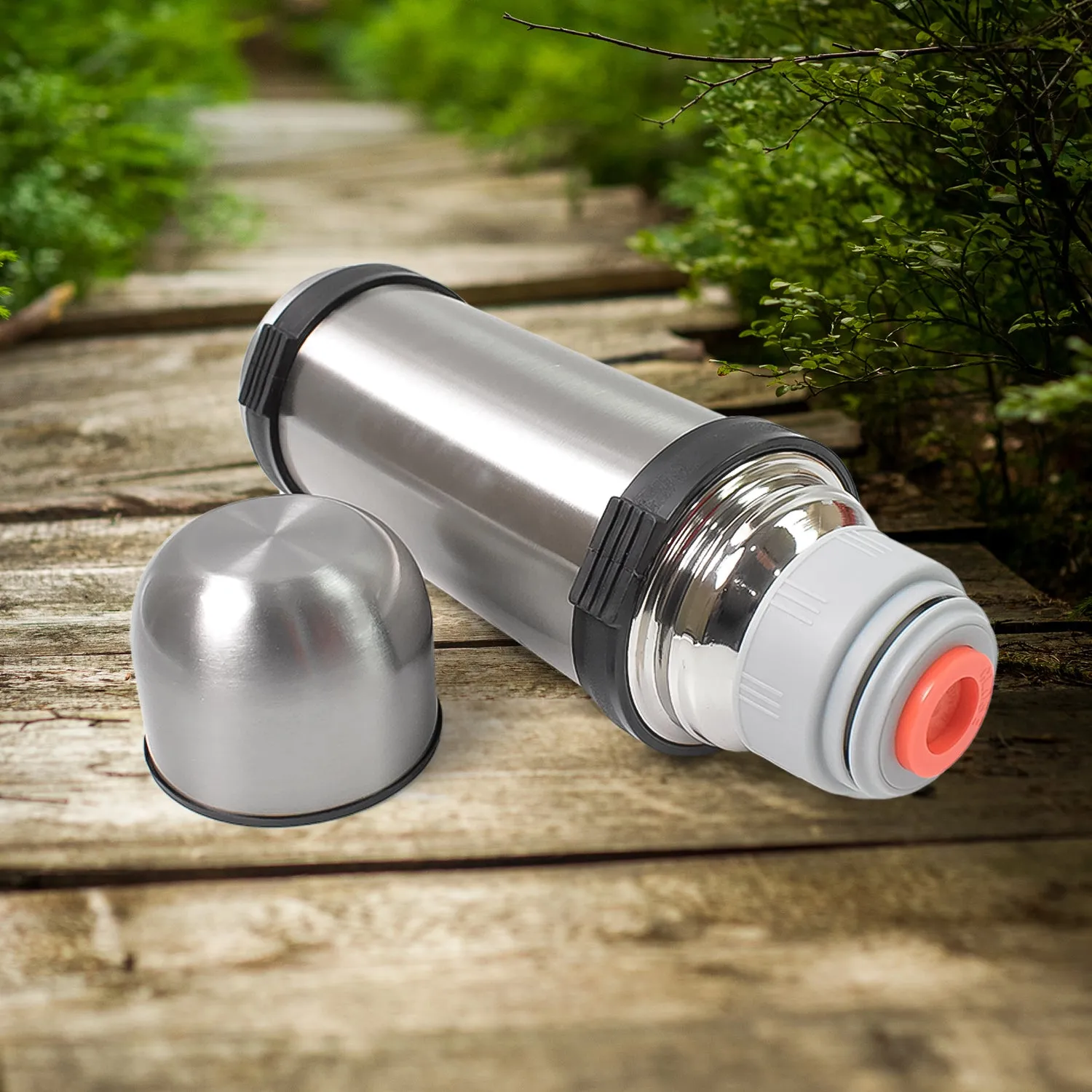 Portable Stainless Steel Coffee Tea Flask (750ml)
