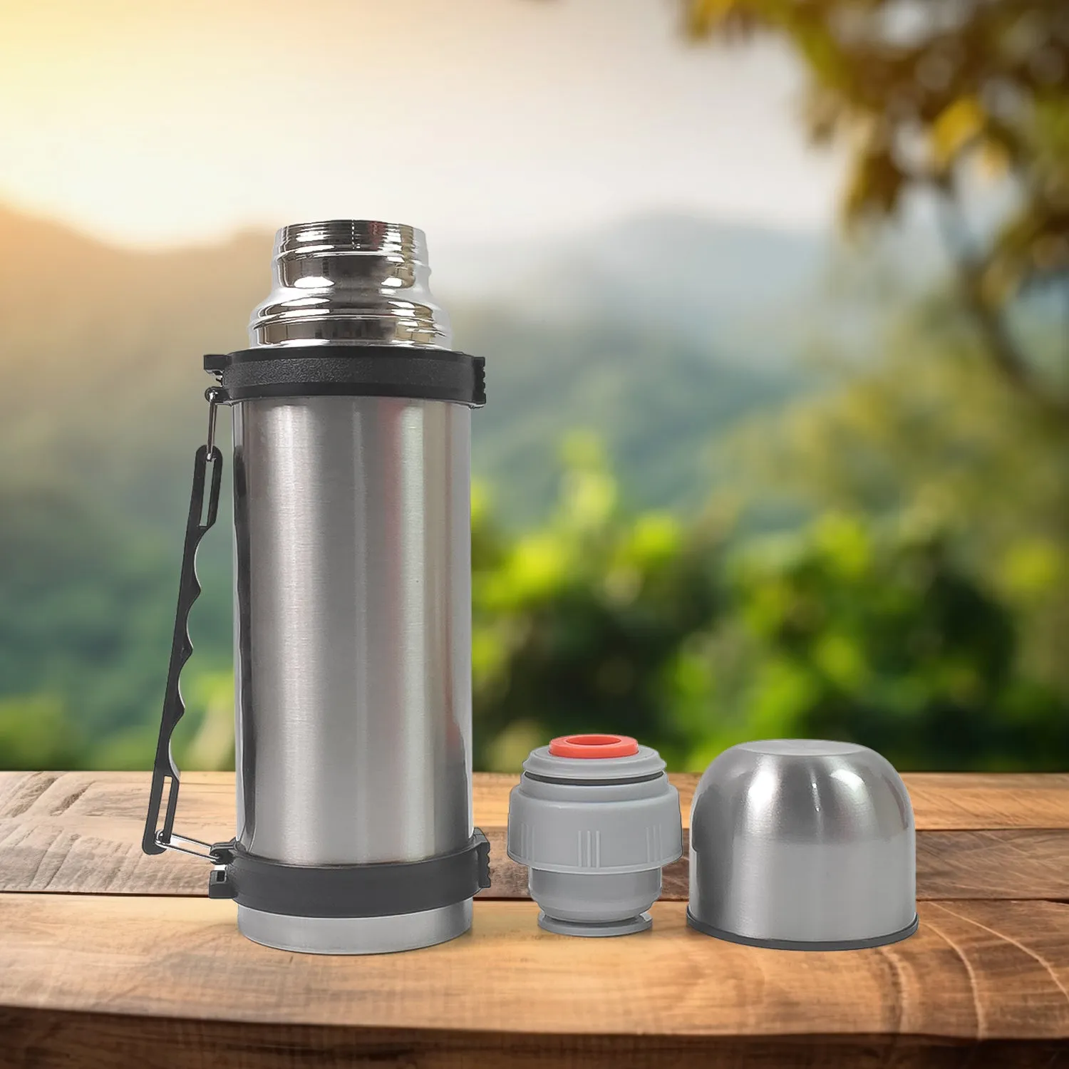 Portable Stainless Steel Coffee Tea Flask (750ml)