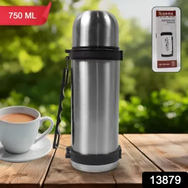 Portable Stainless Steel Coffee Tea Flask (750ml)