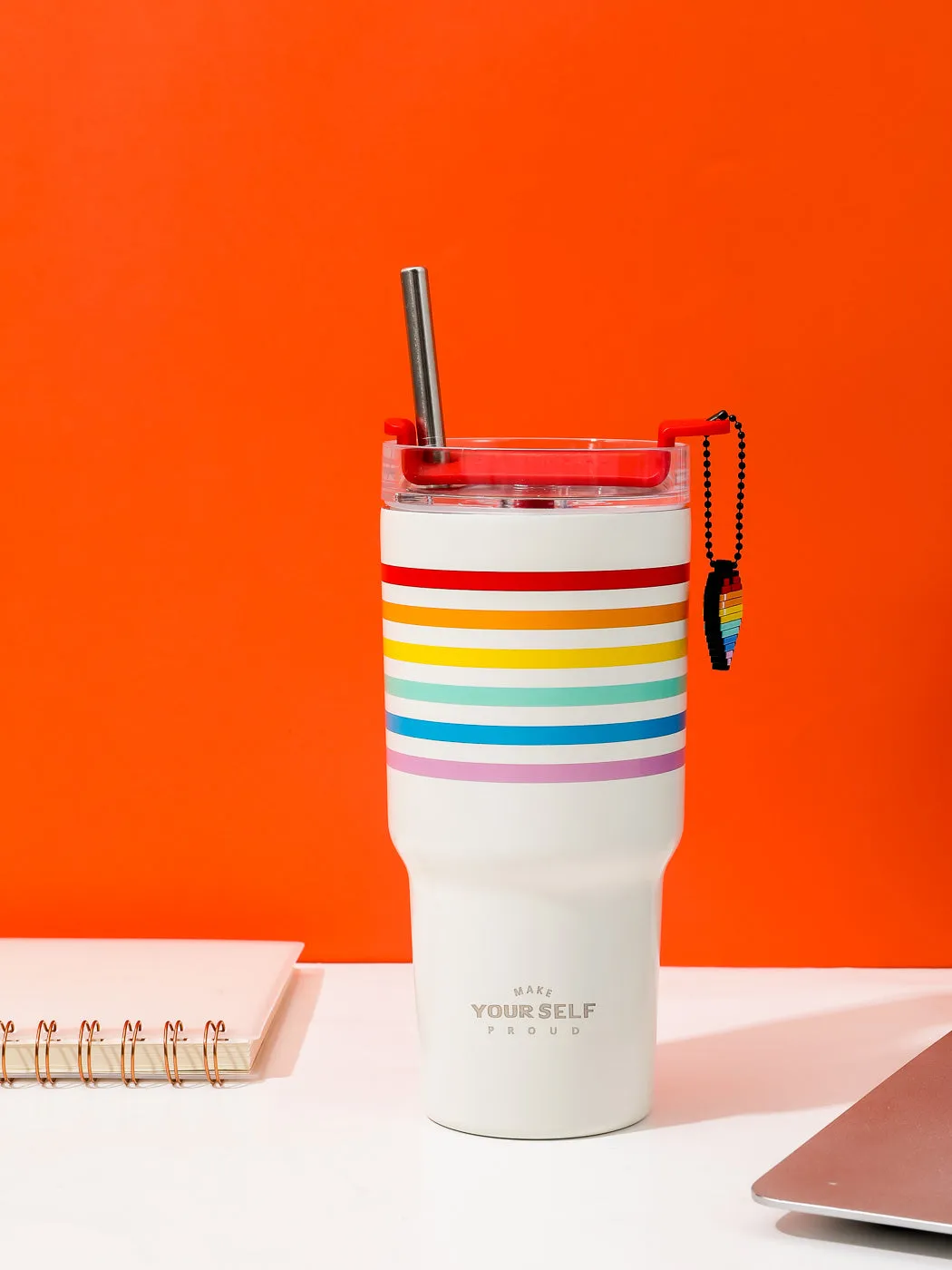 Rainbow Series Steel Water Bottle (580mL)