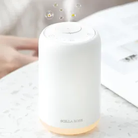 Scilla Rose Waterless Aromatherapy Diffuser - Portable, Rechargeable Cool Mist Essential Oil Nebulizer with Night Light for Home, Office, Car & Wellbeing (Diffuser - NO ESSENTAIL Oil)