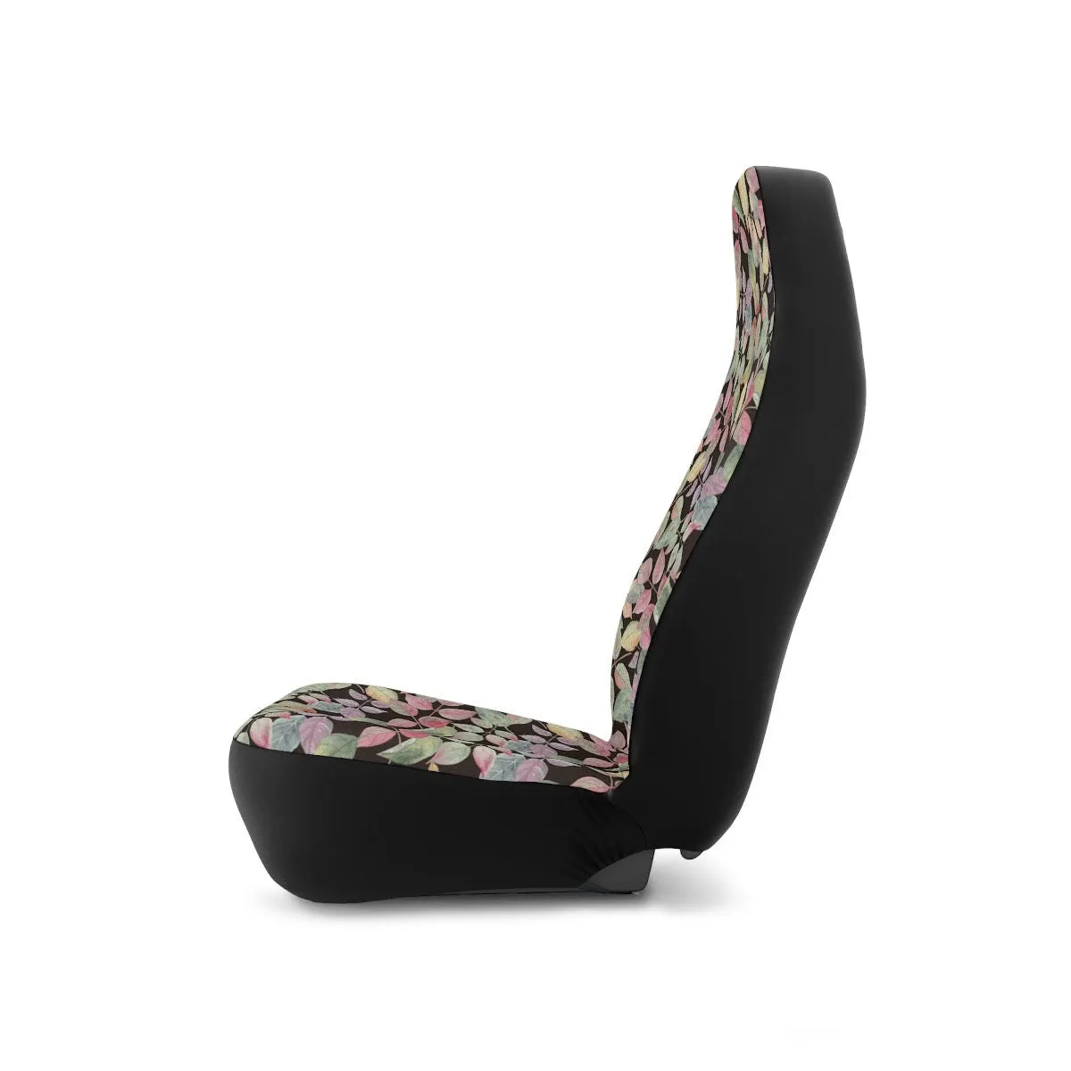 Seat Covers for Cars, Leafy Boho Car Seat Cover, Hippie Car Accessories for Women, Pink Bohemian Universal Vehicle Seat Protector
