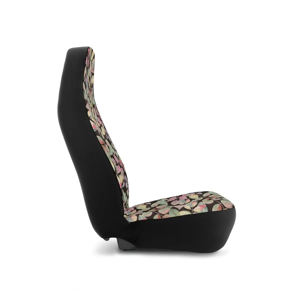 Seat Covers for Cars, Leafy Boho Car Seat Cover, Hippie Car Accessories for Women, Pink Bohemian Universal Vehicle Seat Protector
