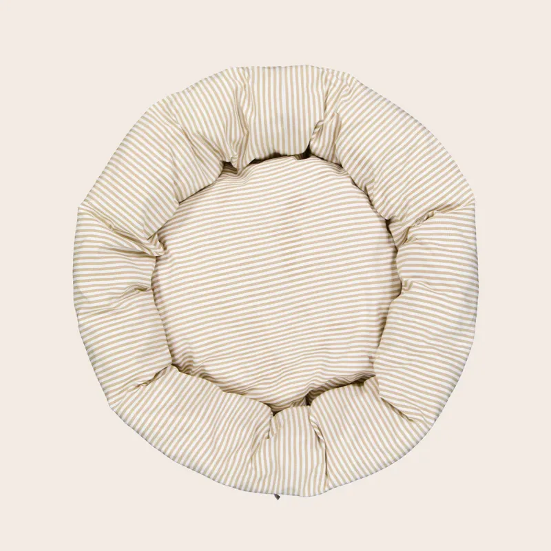 Snooza Summer Stripe Cuddler Dog Bed