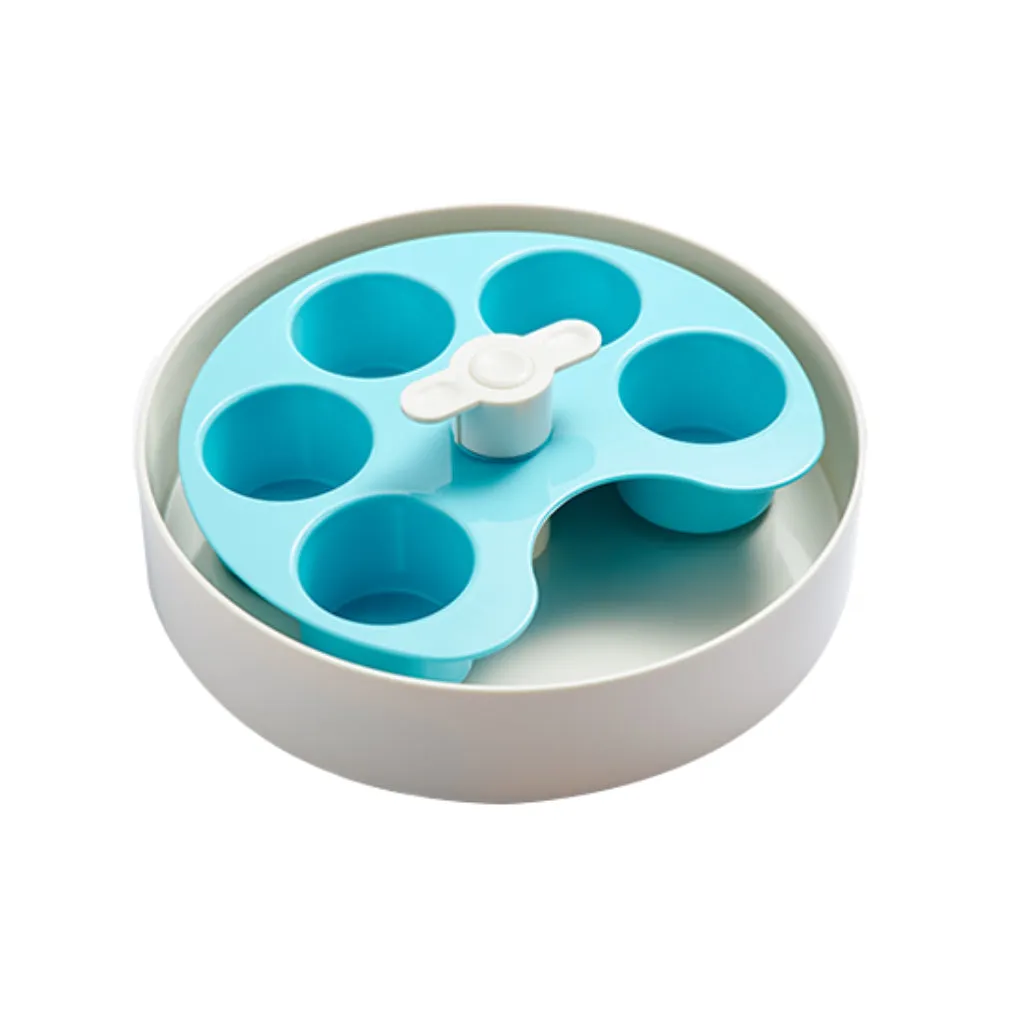 SPIN Interactive Palette Slow feeder - blue