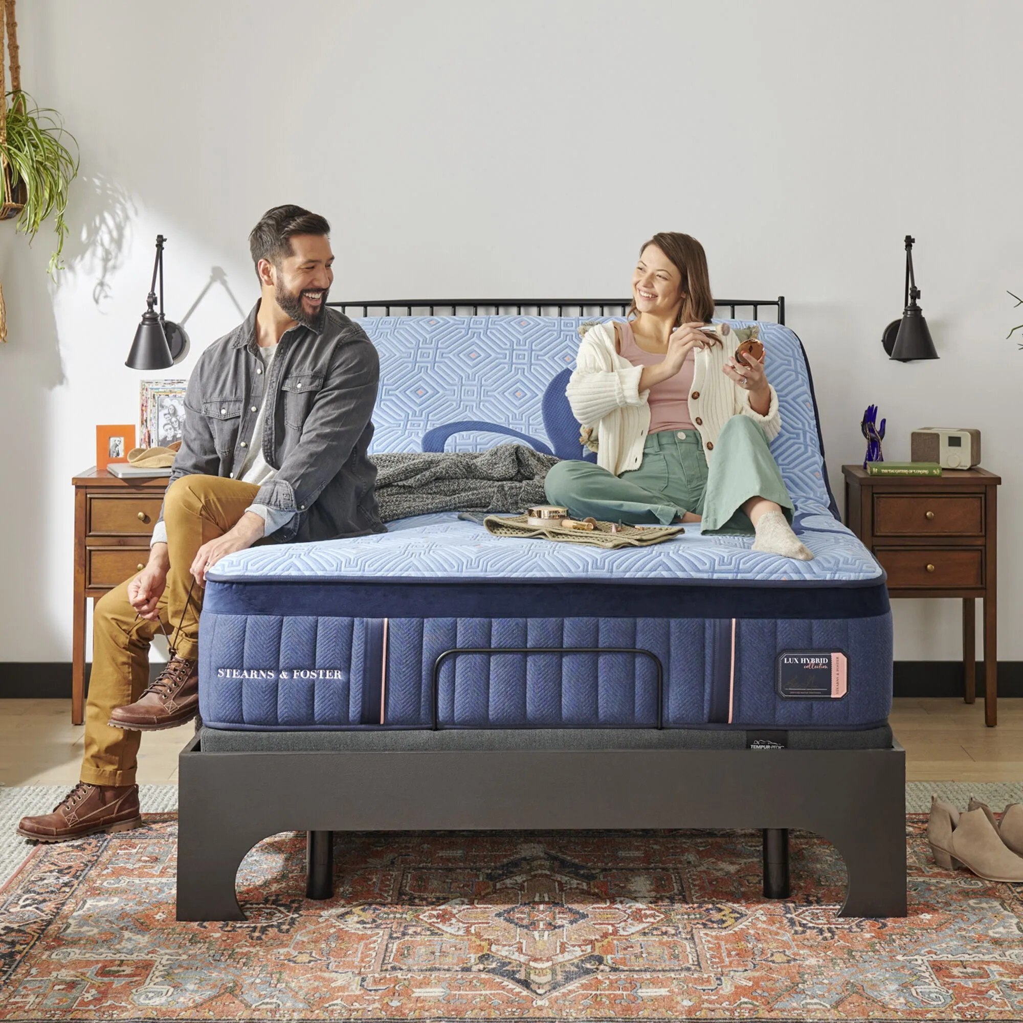 Stearns and Foster Lux Hybrid Soft Mattress
