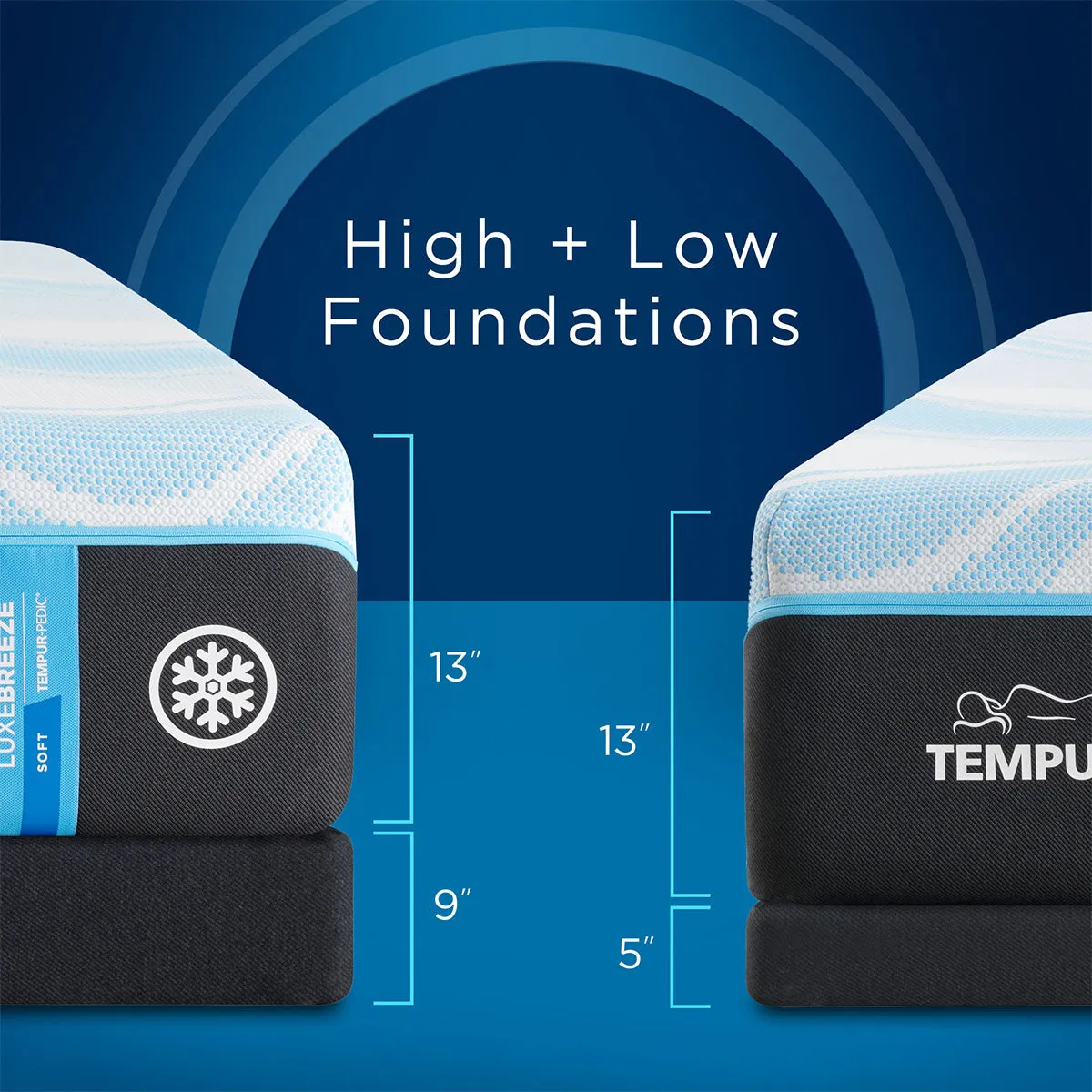 Tempur-Pedic LuxeBreeze Soft 13" Mattress
