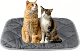 Thermal Mat Reflective Pet Heat Pad Self Heating Pad Non-Slip Washable Self Heating Mat for Indoor Dogs and Cats 27.5"x19"