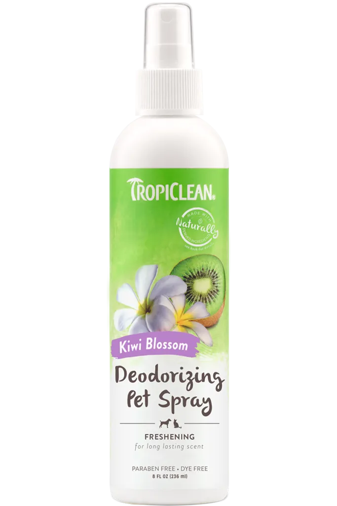 Tropiclean Kiwi Blossom Deodorizing Pet Spray