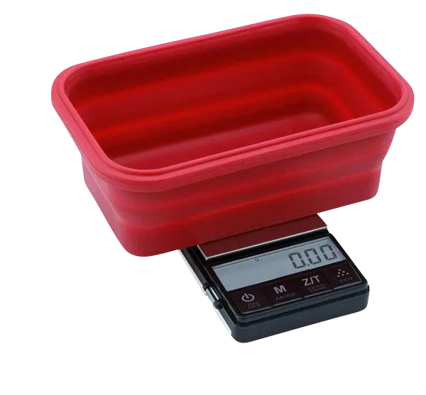 Truweigh Crimson Collapsible Bowl Scale - 200g x 0.01g