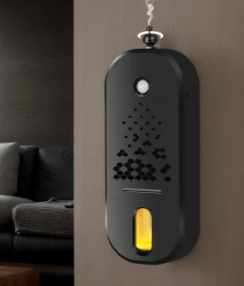 Waterless Diffuser for Essential Oil, Battery Operated Nebulizer Mini Scent Air Machine Aromatherapy Atomizing Diffuser for Home Living Room Hotel Office, No Included Oil