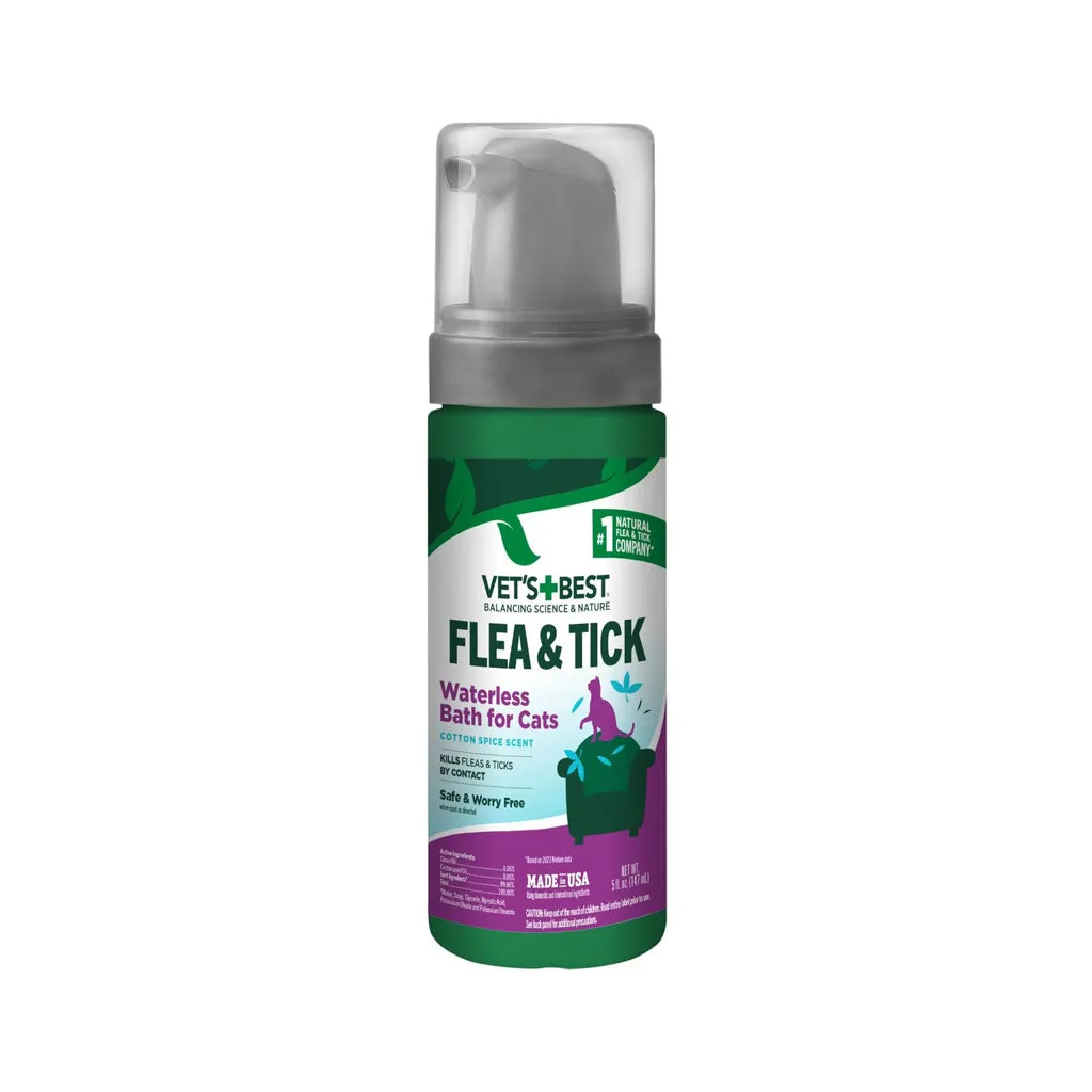 Waterless Flea & Tick Bath for Cats