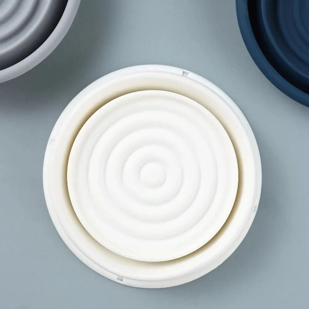 Yaqi Collapsible Silicone Shaving Bowl (white)